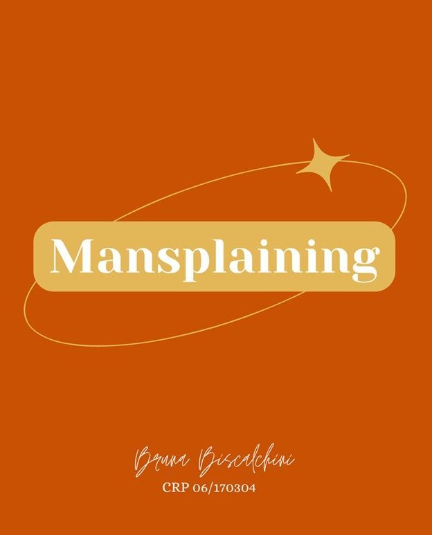Mansplaining